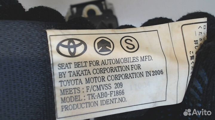 Ремень безопасности Scion tC, 2007