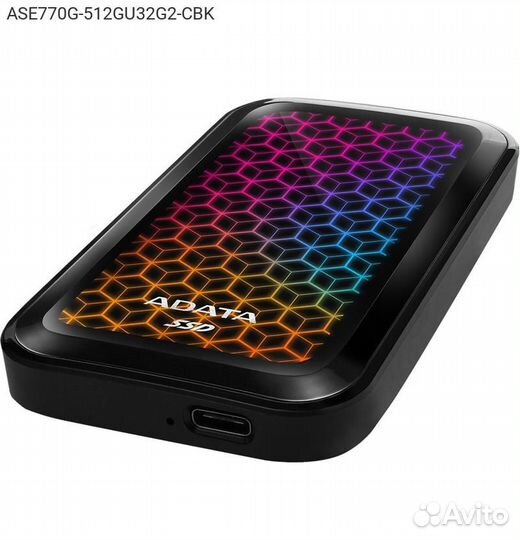 Внешний диск SSD adata SE770G 512GB 2.5