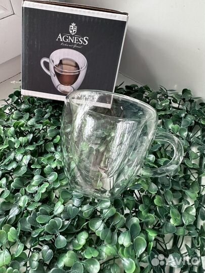 Кружка с двойным дном 2шт