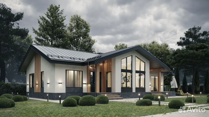 Дом 173м² на участке 7сот