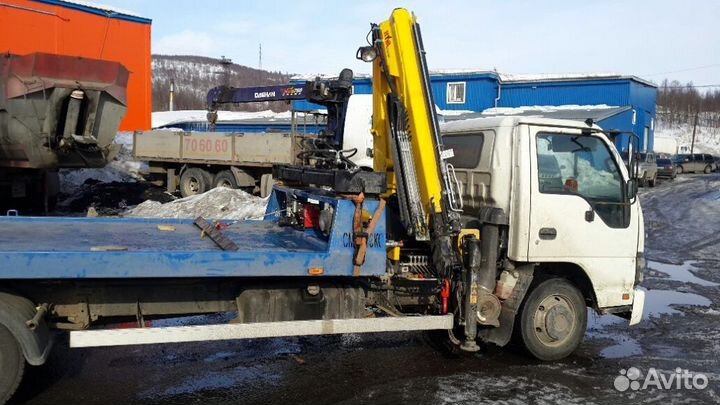 Услуги эвакуатора манипулятора в Мурманске