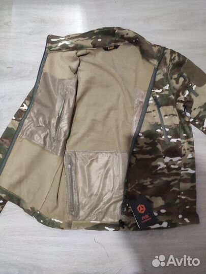 Кофта тактическая, флисовая, мультикам