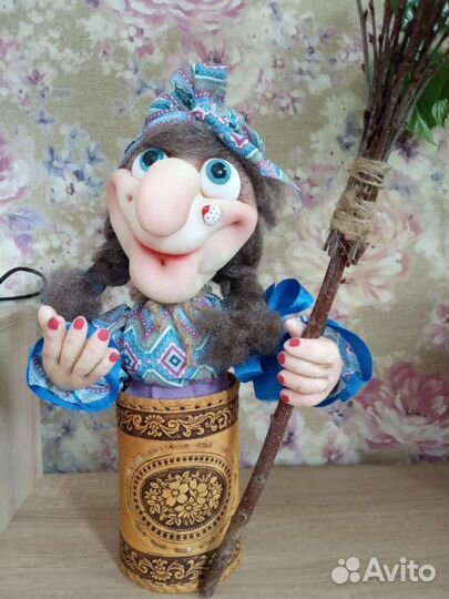 Интерьерная кукла ручной работы