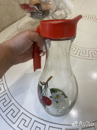 Кувшин стекло б/у