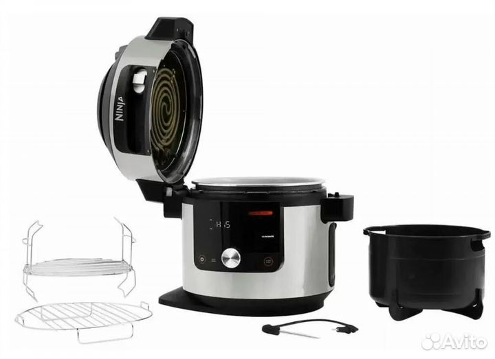 Мультиварка-скороварка Ninja Foodi SmartLid OL750E