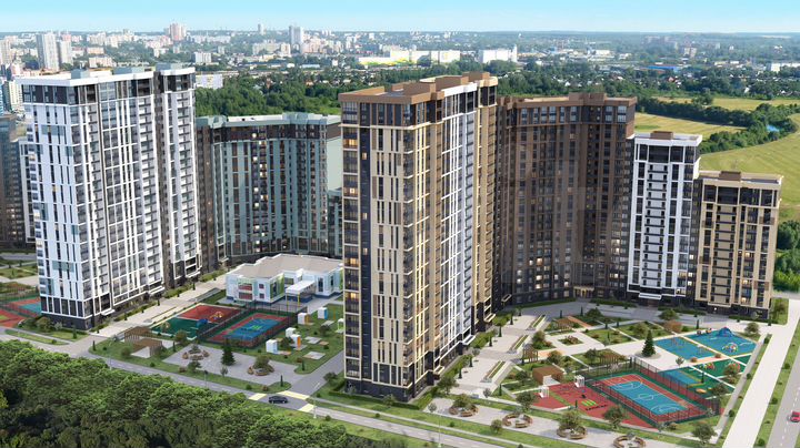 2-к. квартира, 68,6 м², 8/25 эт.