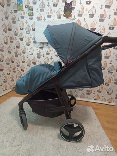 Прогулочная коляска carrello bravo Azure Blue