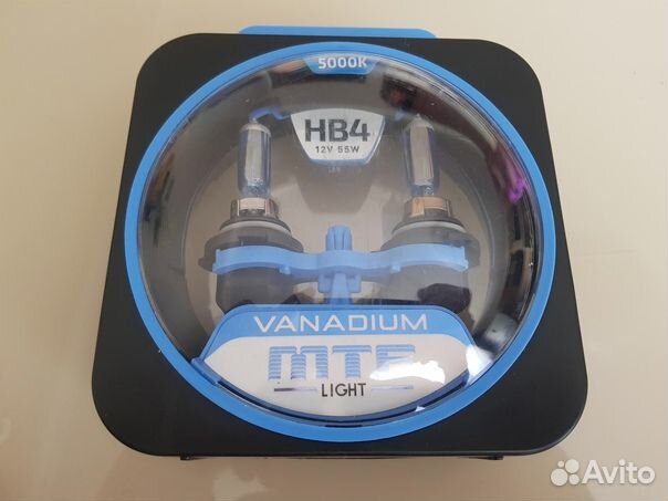 Автомобильные лампы MTF Vanadium HB4 5000K