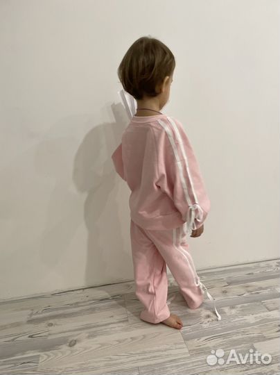 Спортивный костюм с бантиками 90-104 размеры