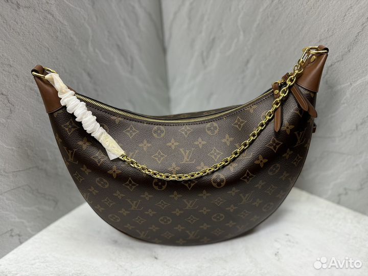 Сумка Louis Vuitton Monogram Canvas Loop Hobo