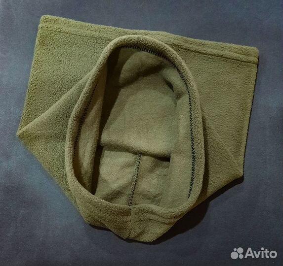 Снуд флисовый бафф (шарф труба) зимний