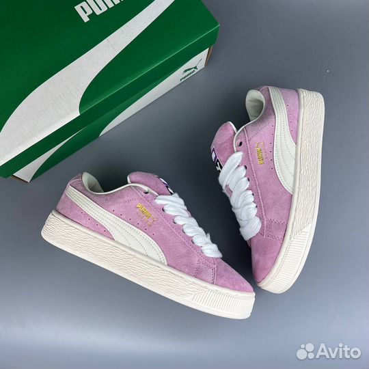 Кроссовки Puma Suede XL розовые
