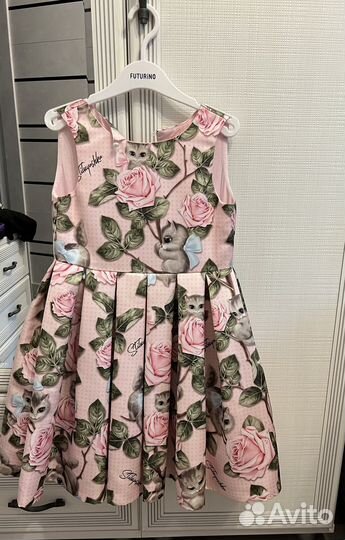 Детское нарядное платье 116