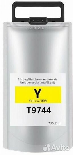 Картридж Epson C13T974400, 84000 стр, желтый