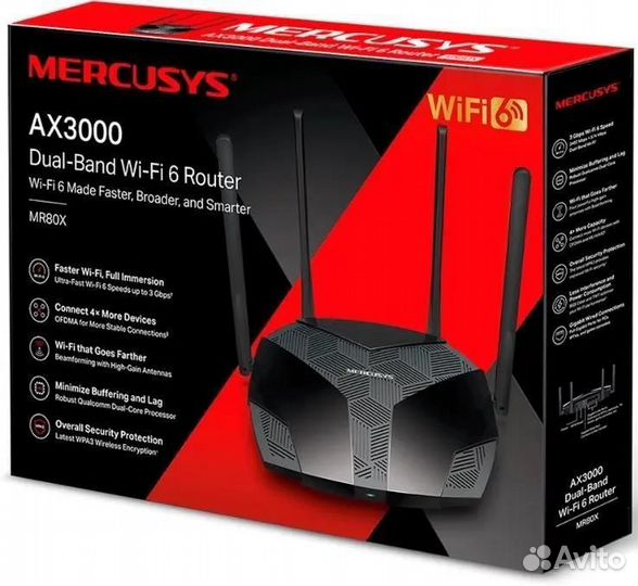 Роутеры Mercusys mr80x / mr70x / mr1900g