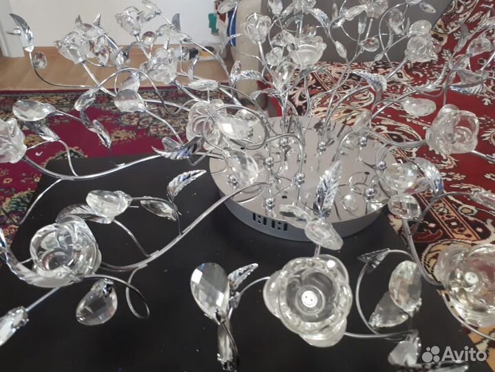 Люстра потолочная бу