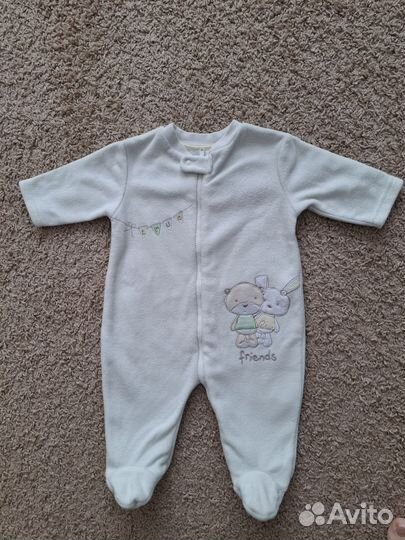 Комбинезон флисовый 62