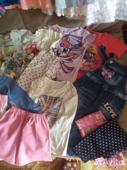 Пакет вещей для девочки 98-104