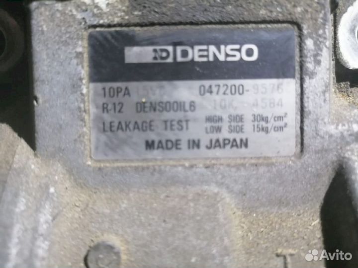 Компрессор кондиционера 5A-FE Toyota Carina AT170