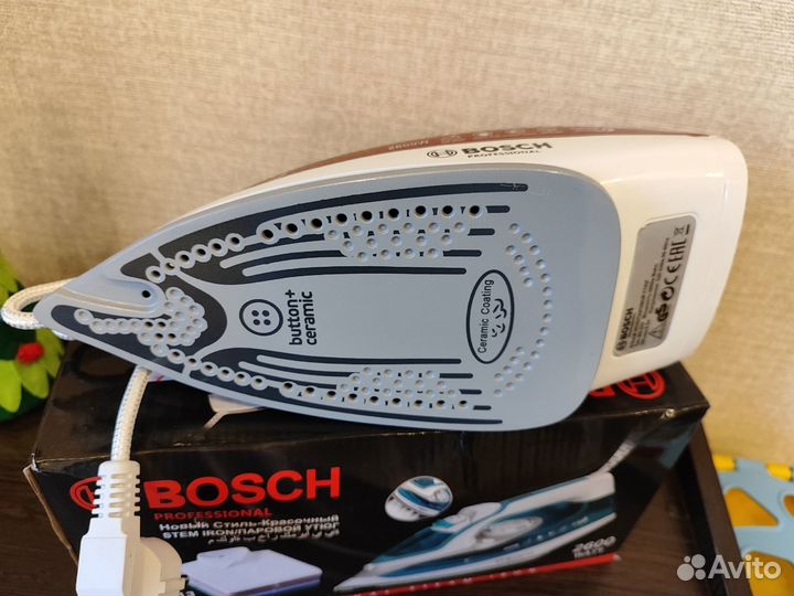 Утюг с паром Bosch новый 2600 ватт