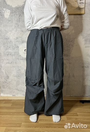 Брюки широкие