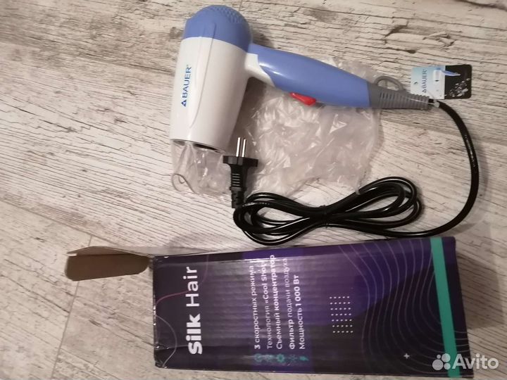 Фен bauer для волос новый