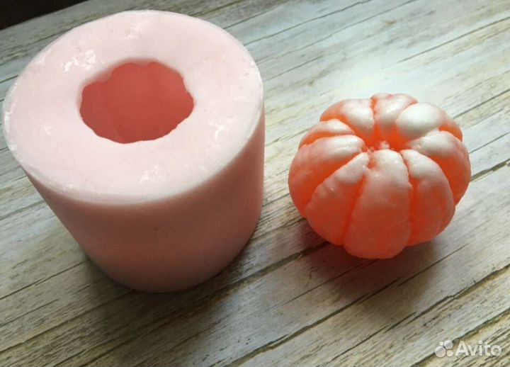 Молд силиконовый мандарин