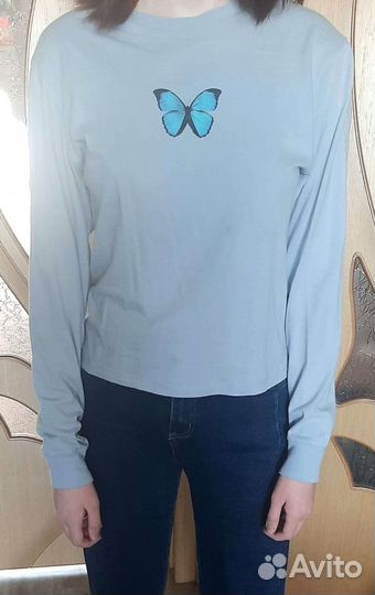 Лонгслив женский твое с рисунком