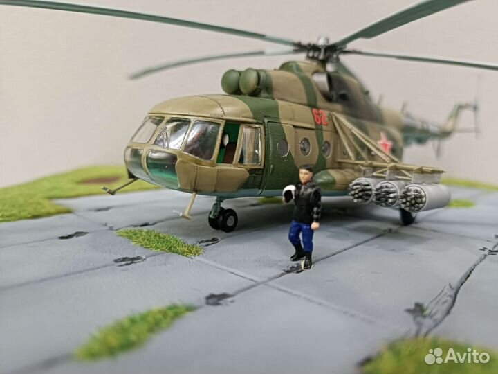 Модель вертолета Ми-8мт