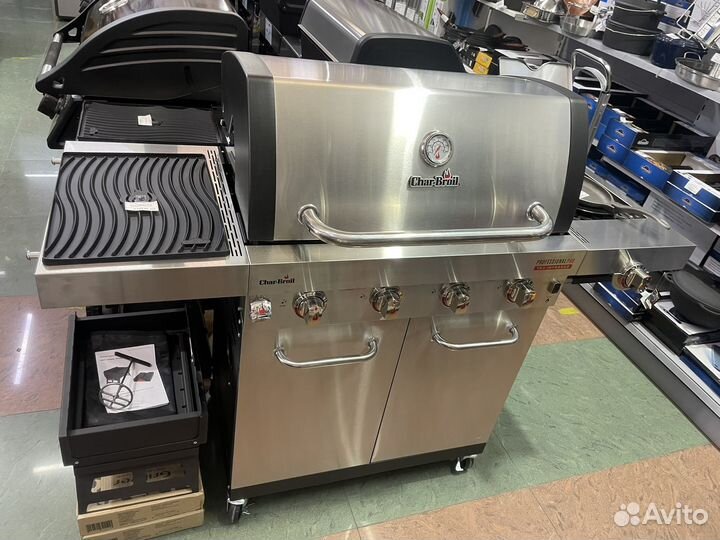 Газовый гриль char broil Professional PRO 4s