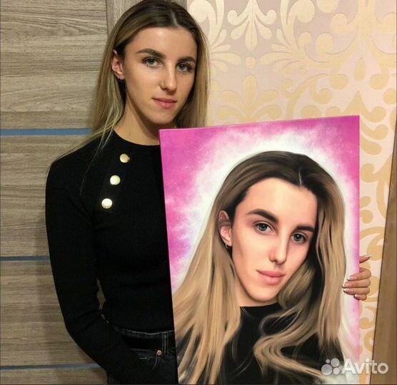 Портрет по фото подарок