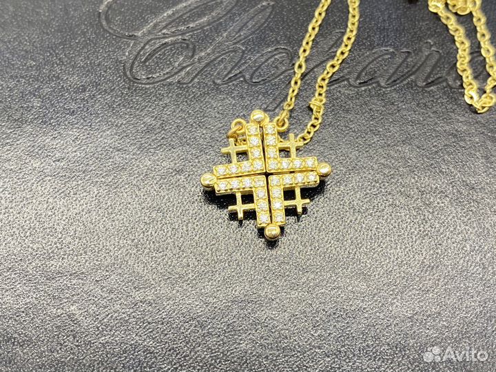 Кулон из золота женское счастье
