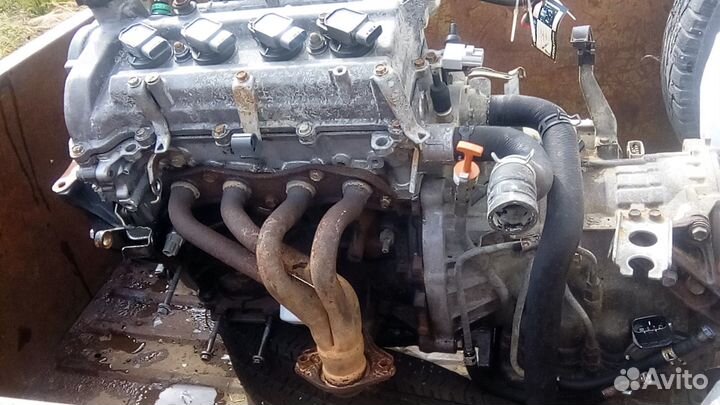 Двигатель в сборе Тойота Vitz