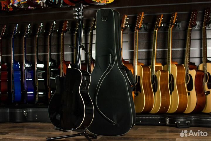 Электроакустическая гитара Elitaro + Аксессуары