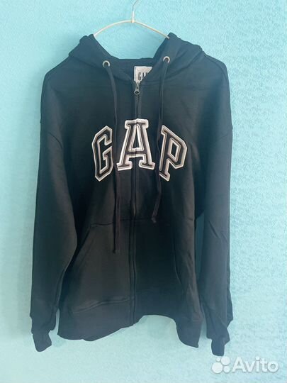 Зип худи GAP черный