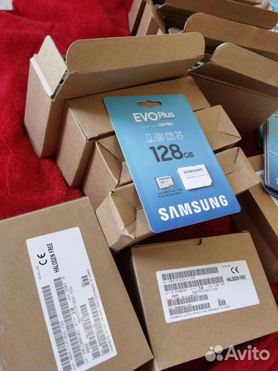 Карта памяти Samsung EVO Plus 128 gb