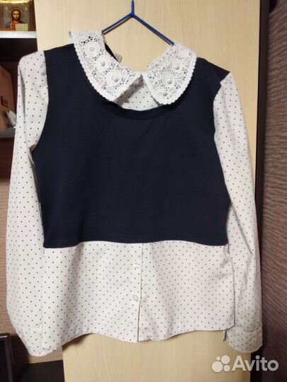 Рубашка школьная