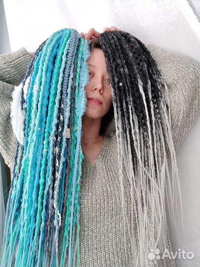 Де дреды заплетение