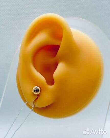 Золотые серьги