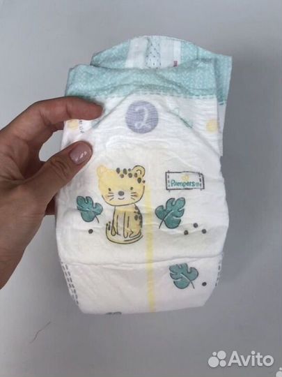 Подгузники памперс 2