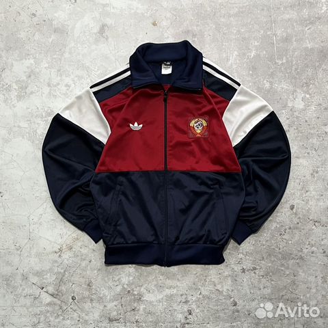 Винтажная олимпийка Adidas сборной СССР 80 х 90 х купить в Москве ...