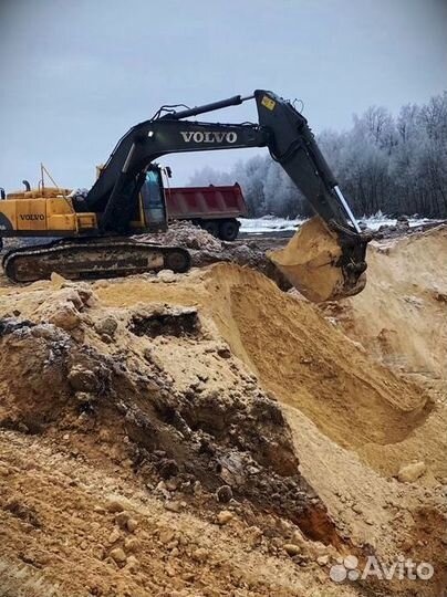 Песок карьерный