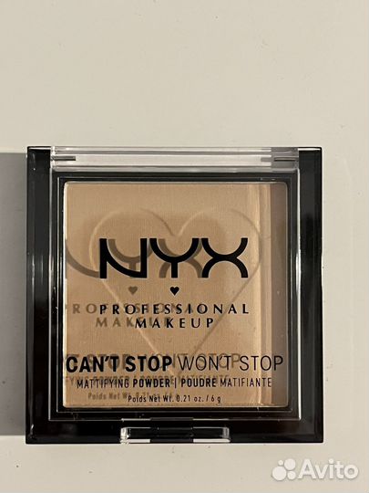 Тональный крем, пудра, консилер NYX