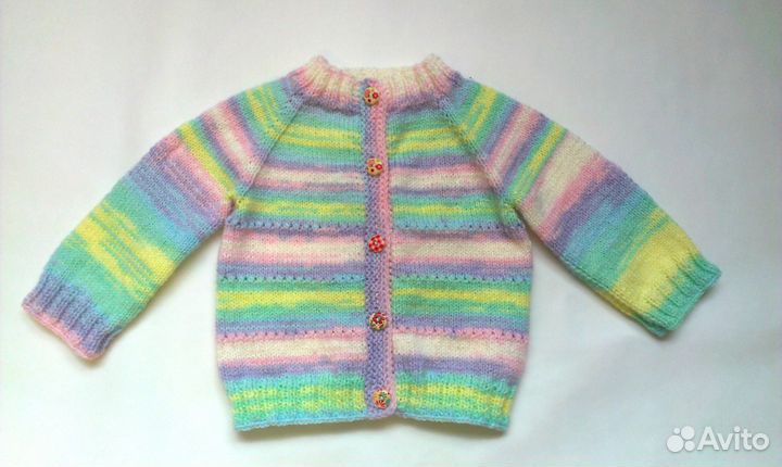 Кофта вязаная детская 1-1,5 г новая