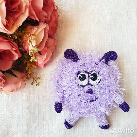 Мочалка-игрушка