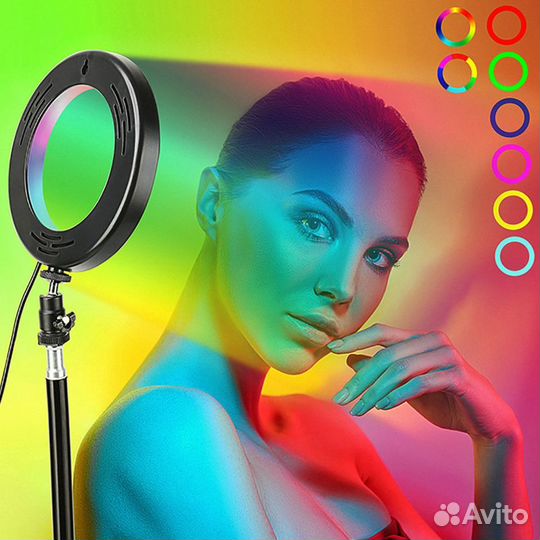 Кольцевая лампа. Гарантия. Магазин