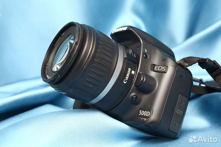 Canon 500D + штатный 18-55 II