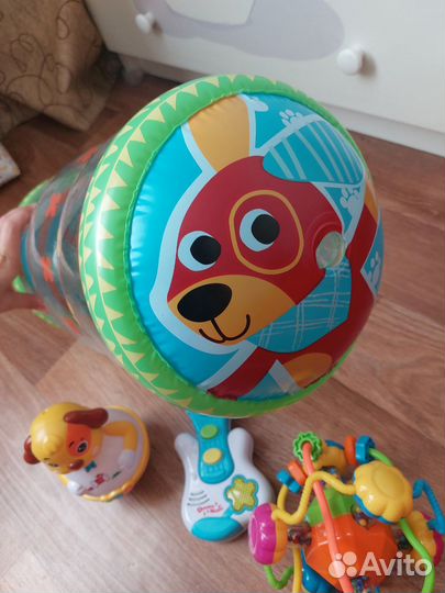 Развивающие игрушки для малышей пакетом
