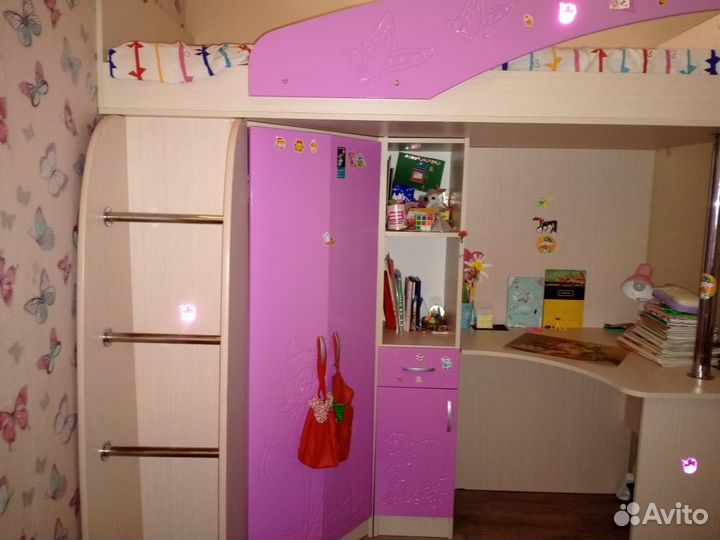 Детская кровать чердак