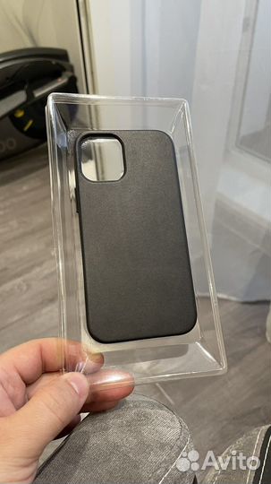 Baseus leather case iPhone 12 mini black